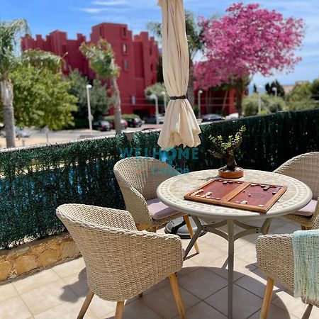 Manzana Bonito Y Comodo Apartamento Con Piscina Calpe Bagian luar foto