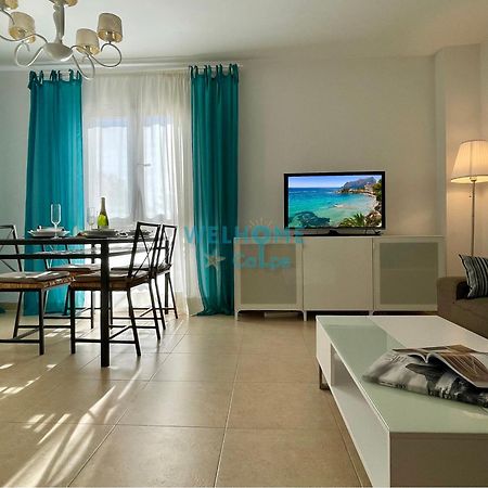 Manzana Bonito Y Comodo Apartamento Con Piscina Calpe Bagian luar foto