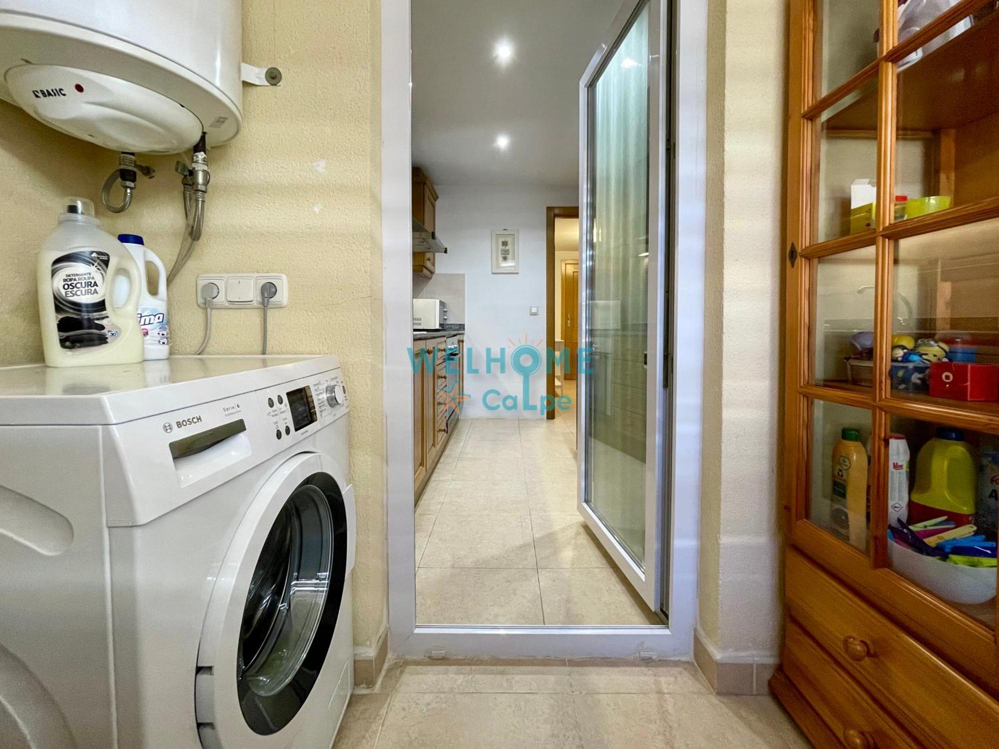 Manzana Bonito Y Comodo Apartamento Con Piscina Calpe Bagian luar foto