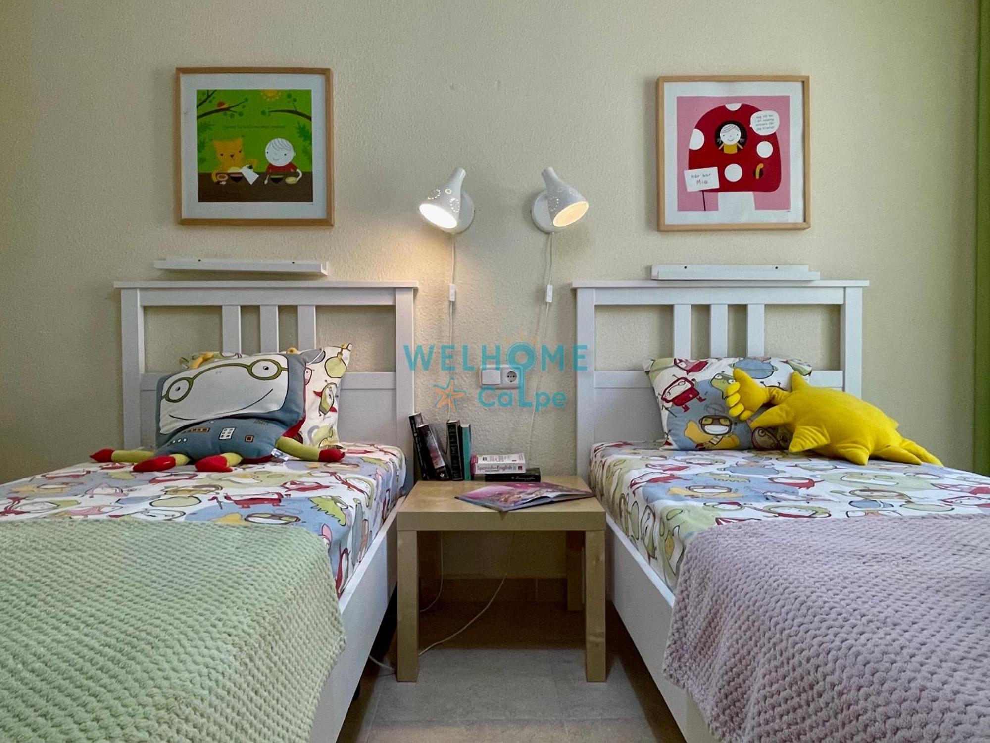 Manzana Bonito Y Comodo Apartamento Con Piscina Calpe Bagian luar foto