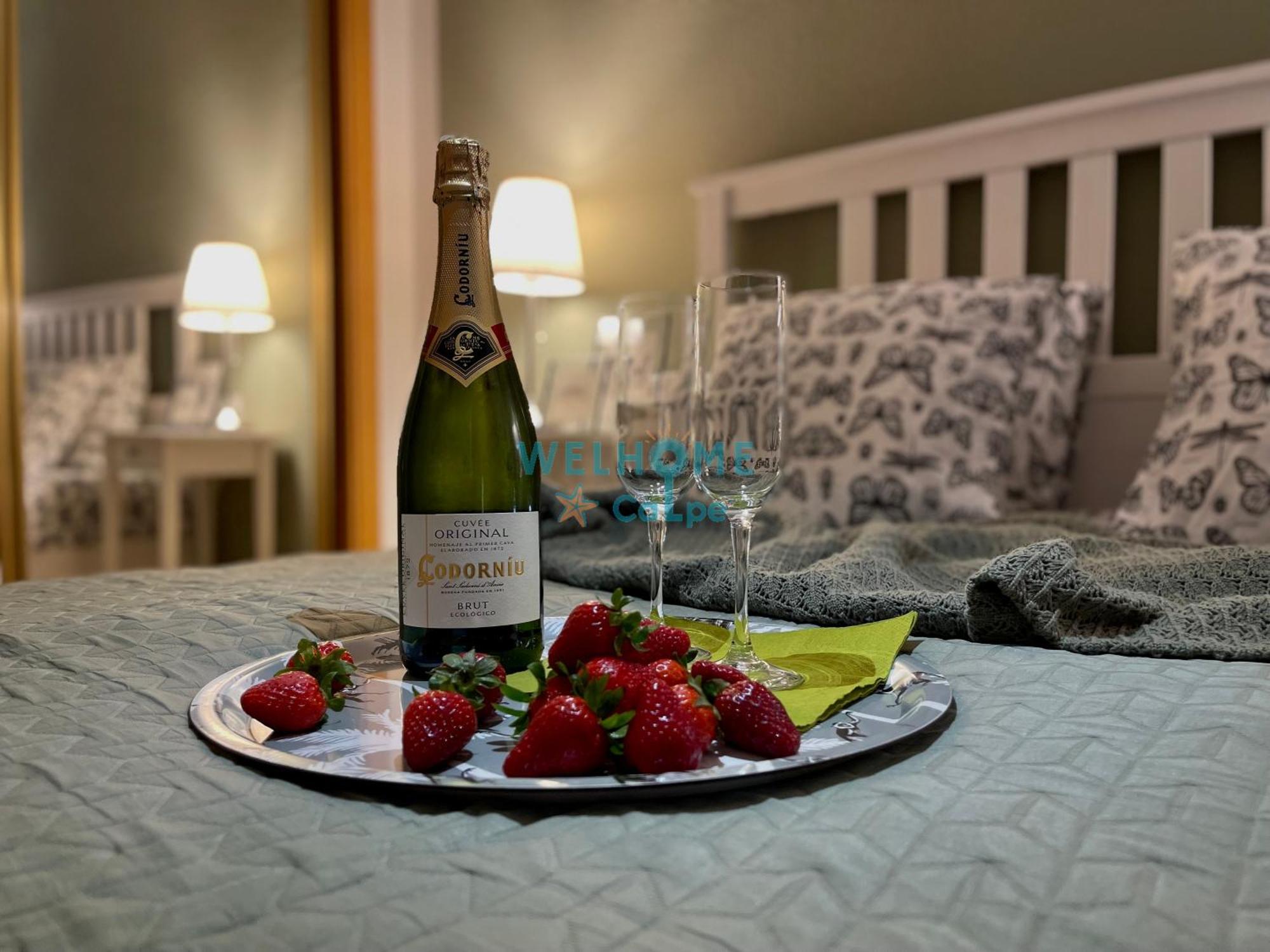 Manzana Bonito Y Comodo Apartamento Con Piscina Calpe Bagian luar foto