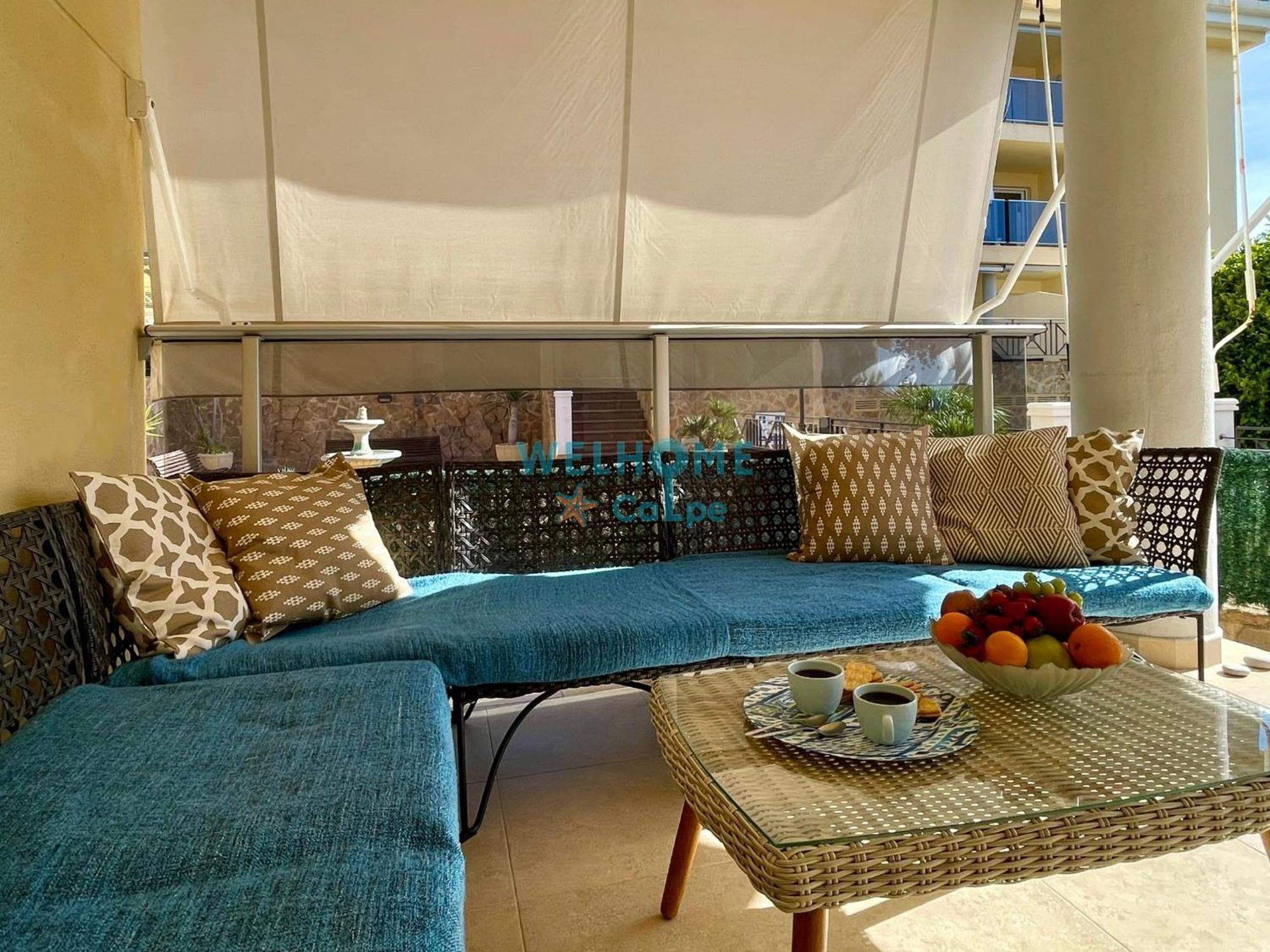 Manzana Bonito Y Comodo Apartamento Con Piscina Calpe Bagian luar foto