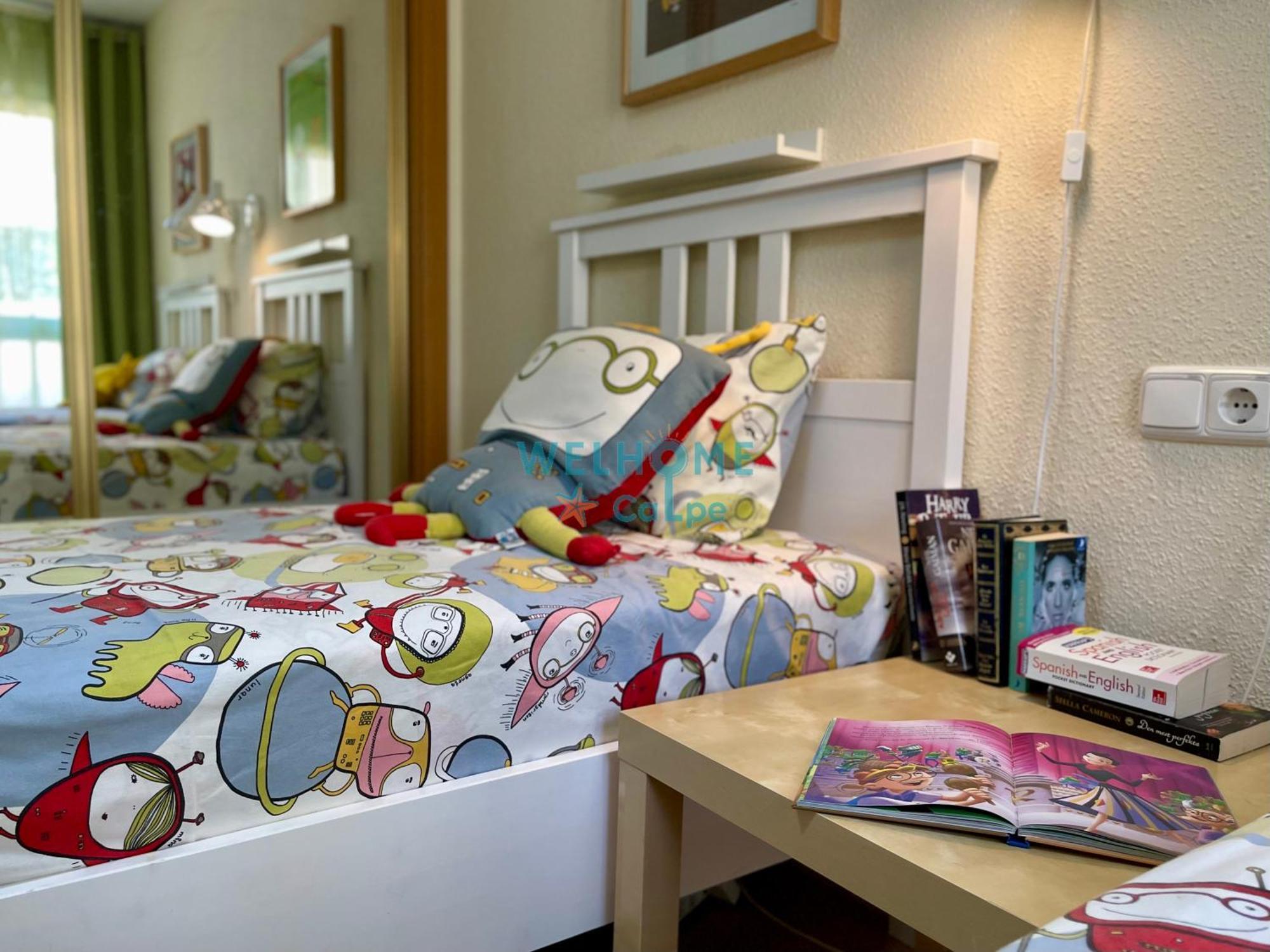 Manzana Bonito Y Comodo Apartamento Con Piscina Calpe Bagian luar foto
