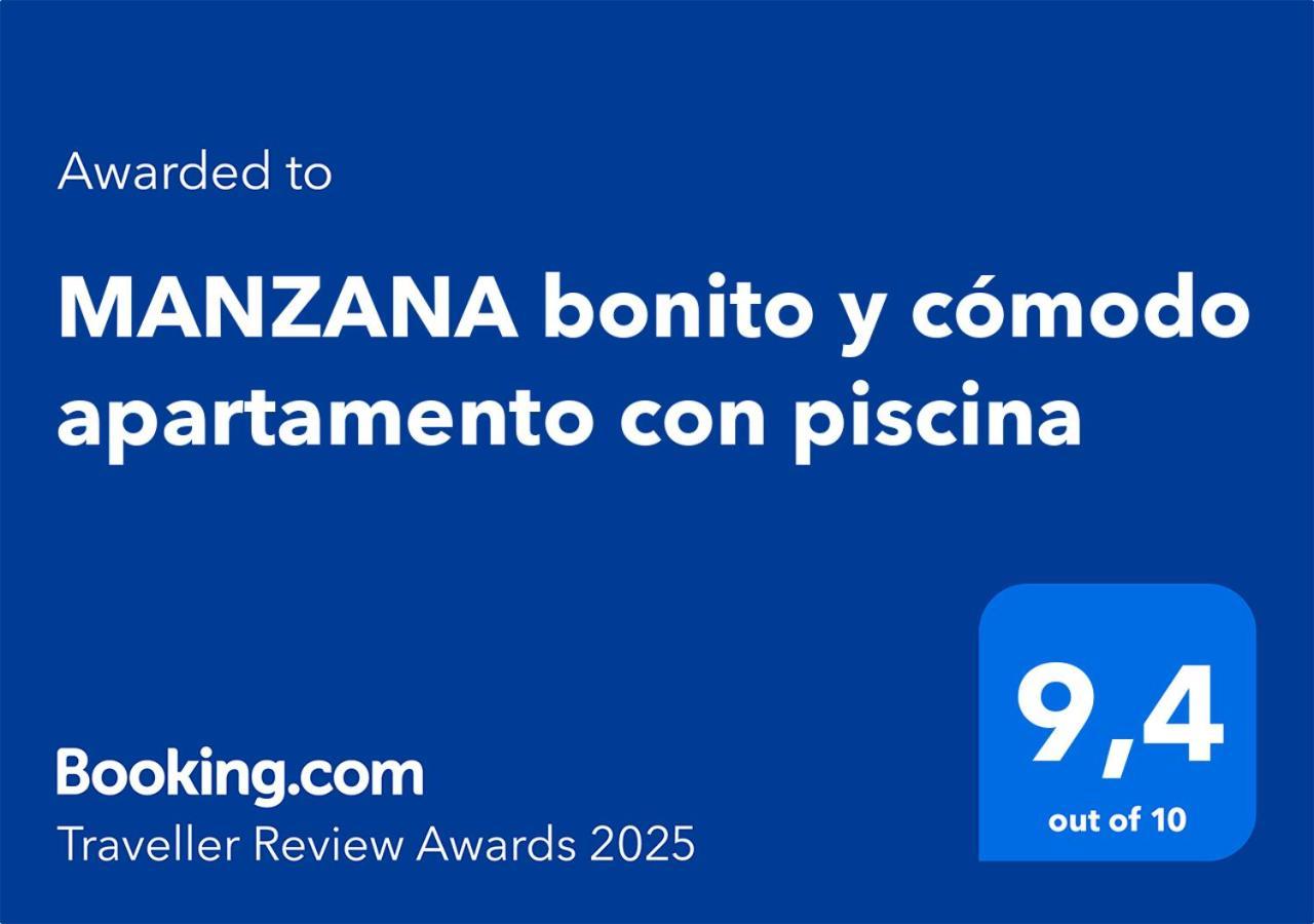 Manzana Bonito Y Comodo Apartamento Con Piscina Calpe Bagian luar foto